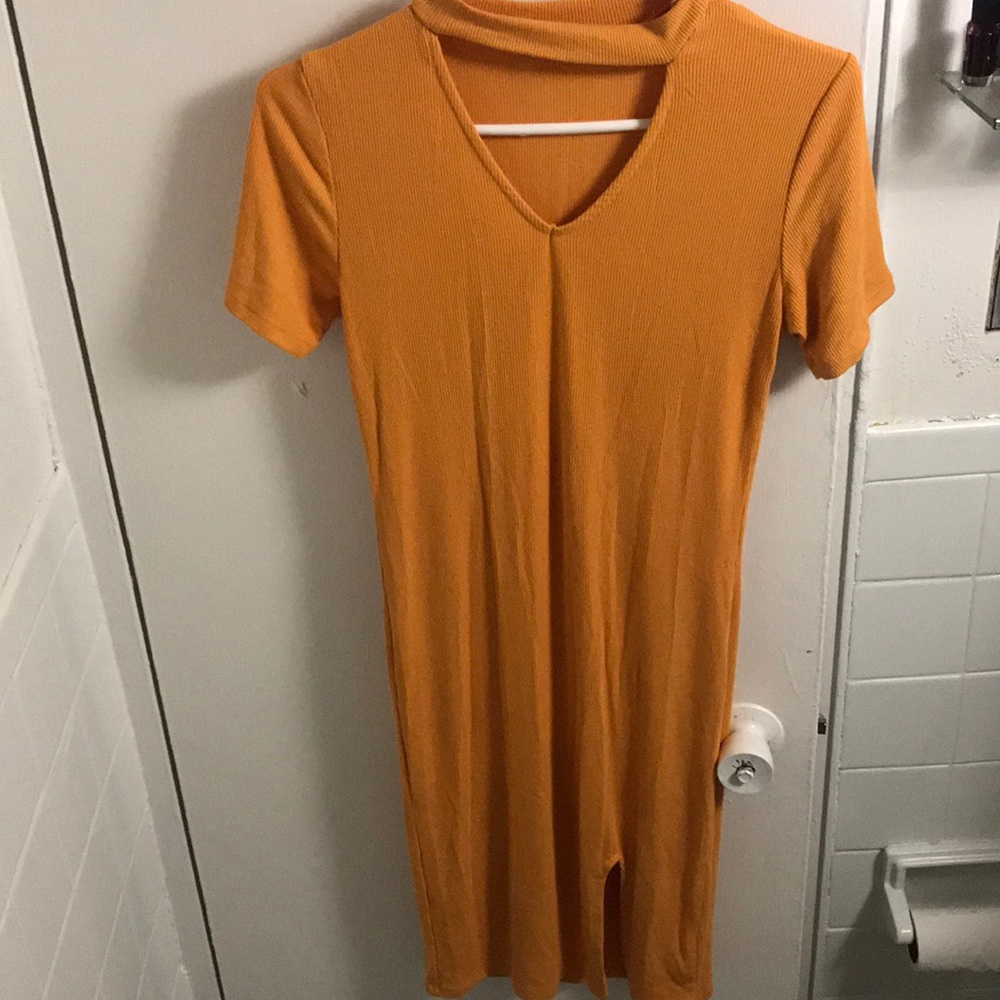 Mustard Dress